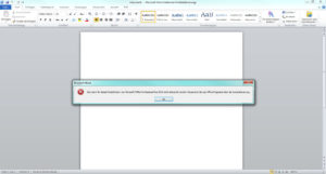 Microsoft Office 2010 Aktivierung - Die Lizenz kann nicht überprüft werden