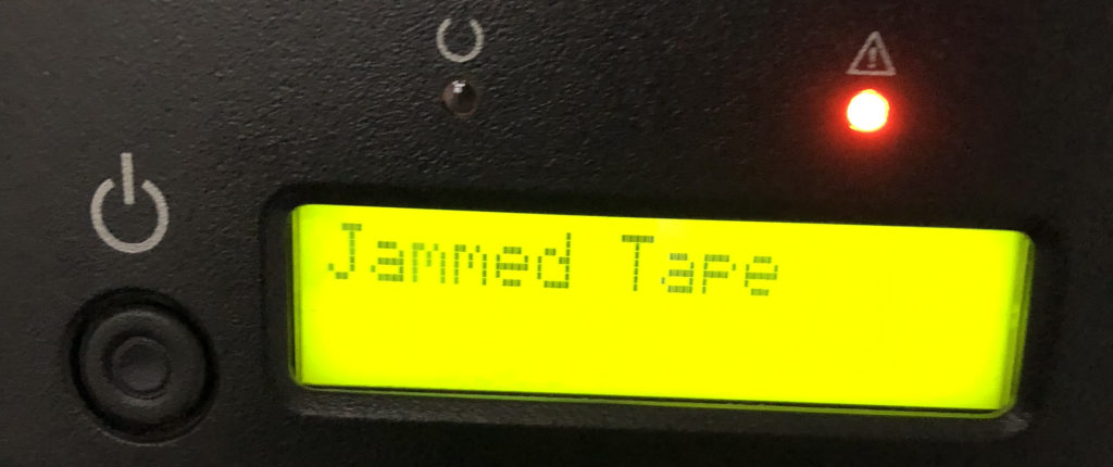 Fehlermeldung Jammed Tape beim Quantum Super Loader 3