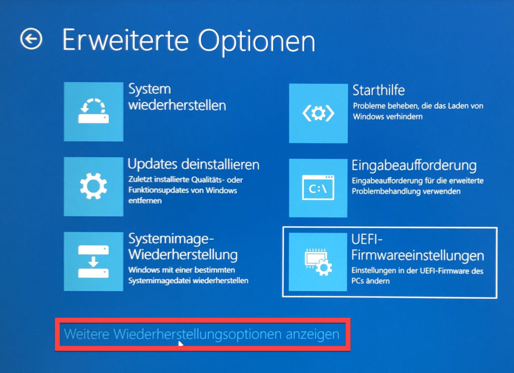 Abgesicherter Modus In Windows 10