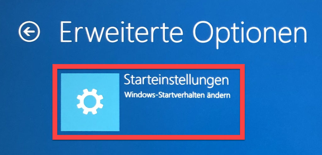 Windows-Startverhalten ändern