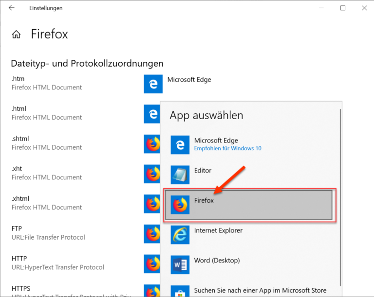 Firefox Der Browser Wird Durch Ihre Organisation Verwaltet Firefox in Windows 10 zum Standard Browser machen