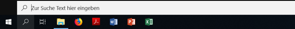 Suche in Windows 10